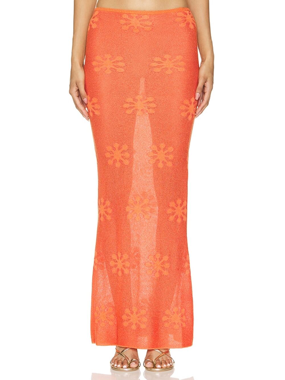 Asta Resort Knit Sunset Nina Skirt Size XS